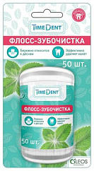 Флосс-зубочистка Time Dent мята №50