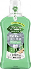 Ополаскиватель полости рта ЛЕСНОЙ БАЛЬЗАМ TOTAL Комплекс с морской солью, экстр. Имбиря и чаем Матча 800мл