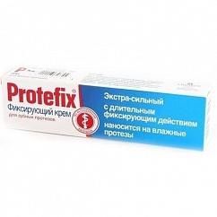 Протефикс крем фиксирующий экстра-сильный д/зубных протезов 20мл