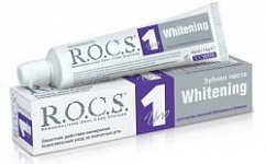 Зубная паста РОКС UNO Whitening (отбеливающая) 74г
