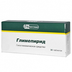 Глимепирид таб. 2мг №30