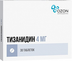 Тизанидин таб. 4мг №30