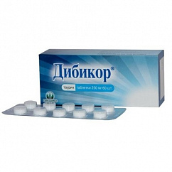 Дибикор таб. 250мг №60