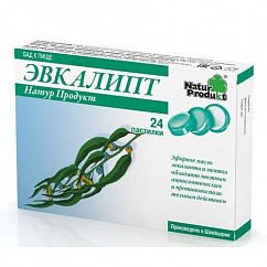 Эвкалипт Натур Продукт пастилки №24