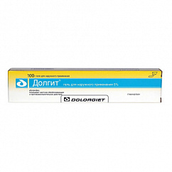 Долгит туба(гель д/наружн. прим.) 5% 100г №1
