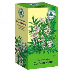 Солодки корень пак. 50г