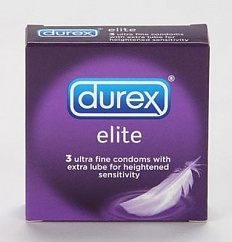 Презерватив DUREX Elite (ультратонкие со смазкой) №3