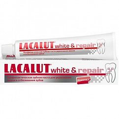 Зубная паста ЛАКАЛЮТ White Repair (безопасное отбеливание и восстановление эмали) 50мл