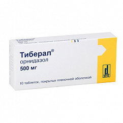 Тиберал таб. п/пл.об. 500мг №10