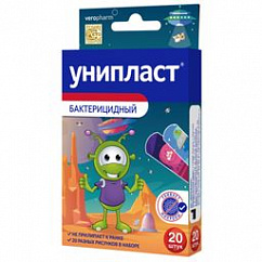 Лейкопластырь бактерицидный УНИПЛАСТ 