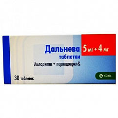 Дальнева таб. 5мг + 4мг №30