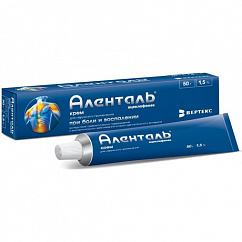 Аленталь туба(крем д/наружн. прим.) 1,5% 50г