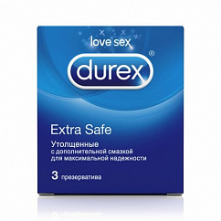 Презерватив DUREX Extra Safe (более плотные) №3