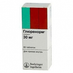 Глюренорм таб. 30мг №60