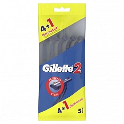 Бритвенный станок Gillette-2 №4 + 1шт.
