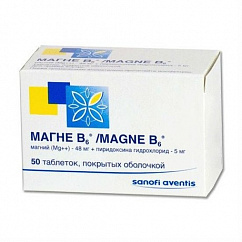 Магне B6 таб. п/об. №100