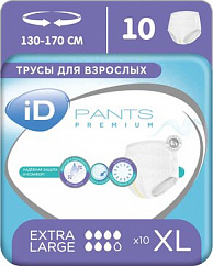 Подгузники-трусики для взрослых ID Pants Premium XL №10
