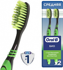Зубная щетка ORAL-B Био 40 средн. №2