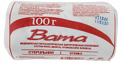 Вата хирург. стер. 100г