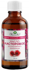 Масло пищевое Касторовое с вит.Е 50мл