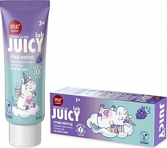 Зубная паста детская СПЛАТ Juicy Lab Сочный виноград 55мл (72г)