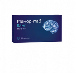 Меморитаб таб. дисперг. 10мг №30