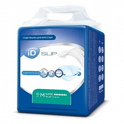 Подгузники для взрослых ID Slip Super M №10