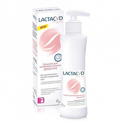 Лактацид Sensitive (чувствительная кожа) Фарма средство д/интимн. гигиены д/чувствительной кожи (молочная кислота) 250мл