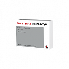 Мильгамма композитум таб. п/об. 100мг+100мг №30