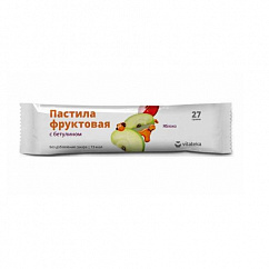 Пастила ВИТАТЕКА Фруктовая Яблочная 27г