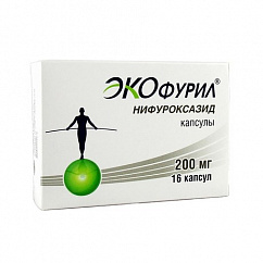 Экофурил капс. 200мг №16