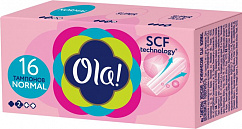 Тампоны гигиенические OLA TAMPONS normal №16