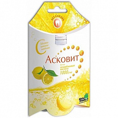 Асковит таб. шип. 1г №10 (лимон)