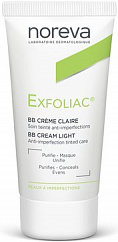 Крем NOREVA Exfoliac ВВ 30мл (светлый)