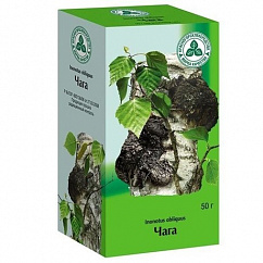 Чага (березовый гриб) пак. 50г