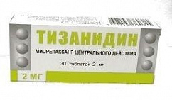 Тизанидин таб. 2мг №30