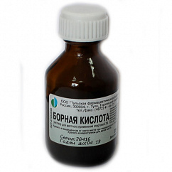 Борной кислоты раствор спиртовой фл.(р-р д/местн. прим.) 3% 25мл