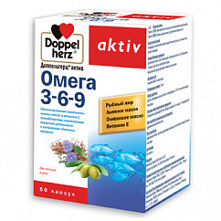 Доппельгерц Актив Омега-3-6-9 капс. №60