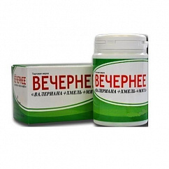 Вечернее (Валериана+Хмель+Мята) драже №50