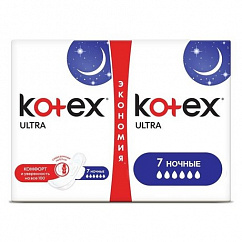 Прокладки гигиенические KOTEX Ultra Setz Night №14