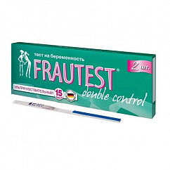 Тест на беременность FRAUTEST Double Control №2