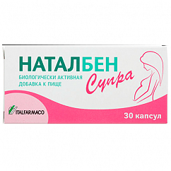 Наталбен СУПРА капс. №30