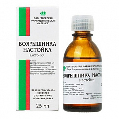Боярышника настойка фл. 25мл