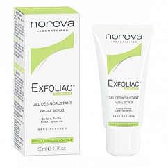 Скраб NOREVA Exfoliac очищающий 50мл