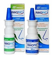 Ринорус фл.(спрей назальн.) 0,1% 20мл