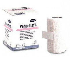 Бинт Пеха-Хафт (PEHA-HAFT) фикс. самокл. 6смх4м белый